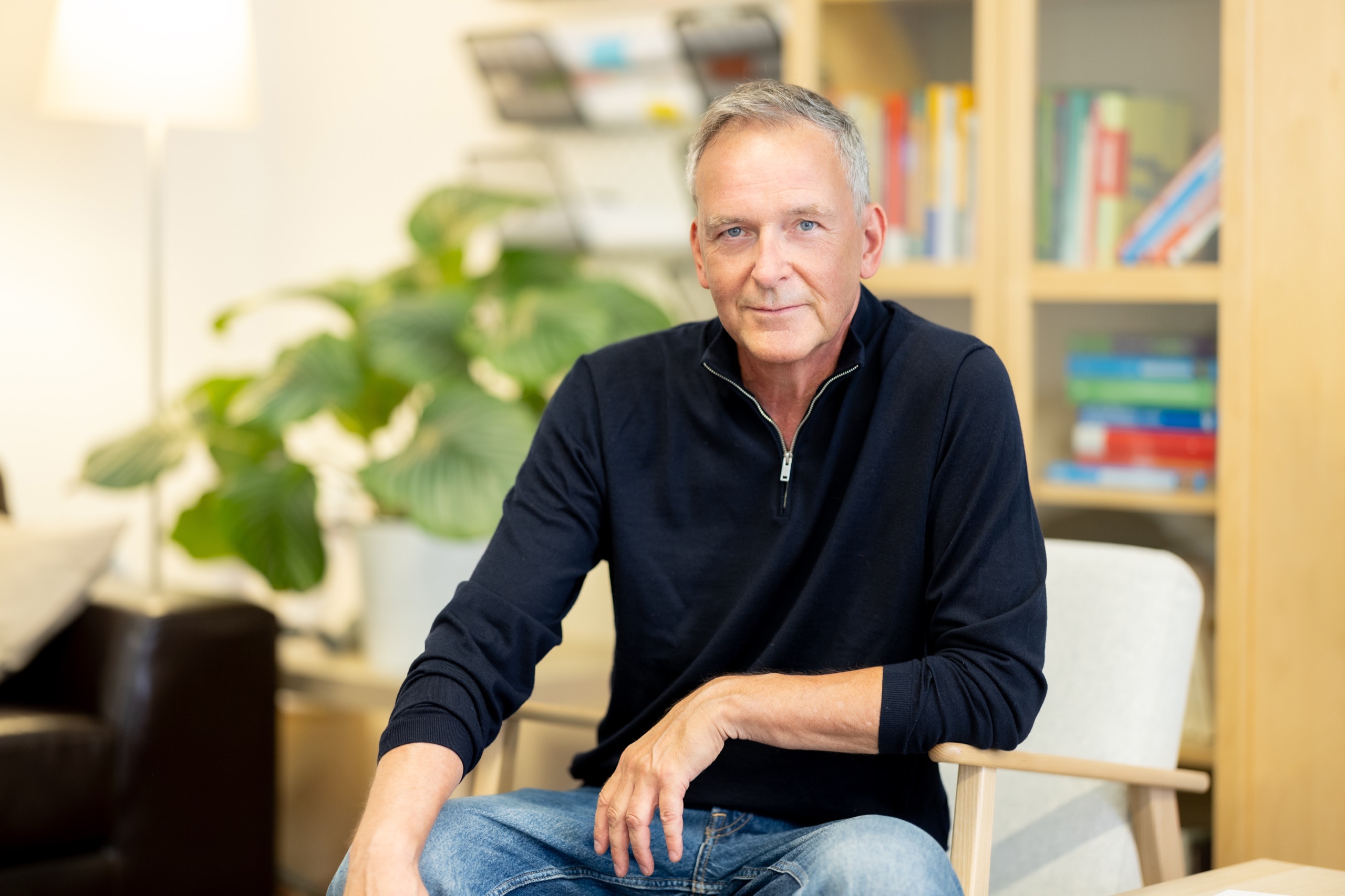 Sven Gillissen in seinem Büro